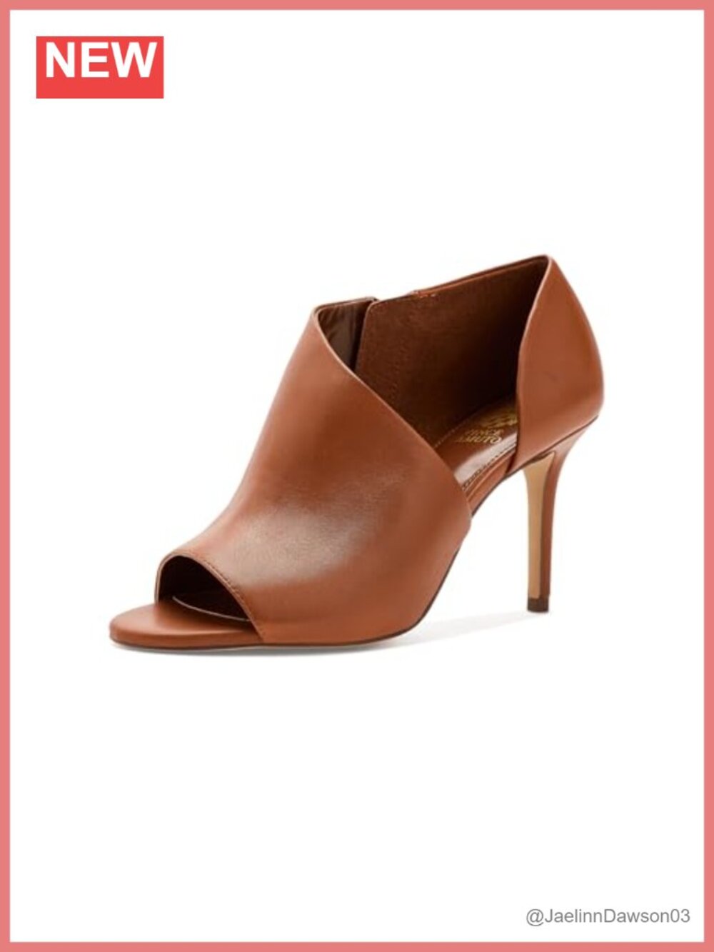 Vince Camuto Telemi D'Orsay High Heel Sandal Leather